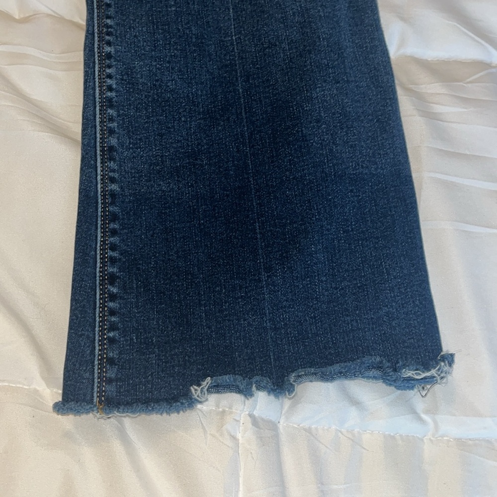 Spanx women’s cropper flare jeans Size Large - Picture 3 of 9